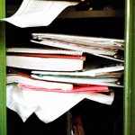 messy locker adhd