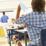 can't sit still in classroom